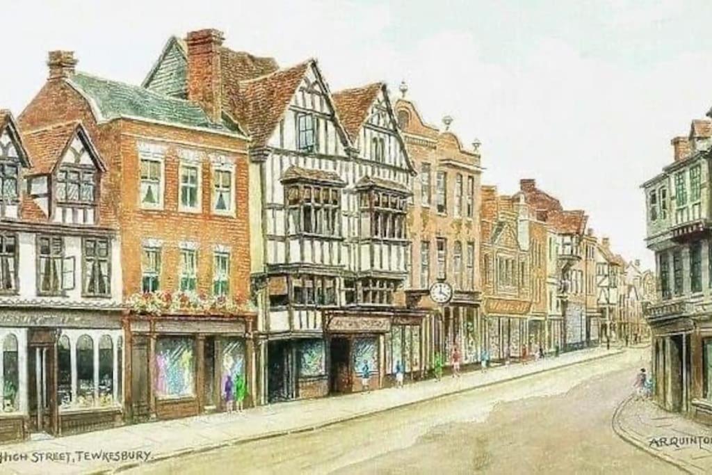 Riverside Cottage Tewkesbury Bagian luar foto